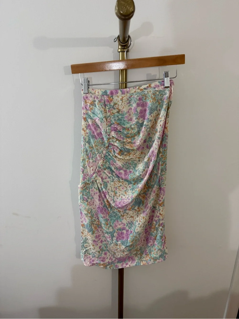 rouje ruched skirt fr34